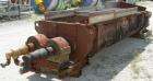 Used Denver Holo-Flite Processor cooler/dryer, model D2414GED, carbon steel/316 stainless steel. Jacketed trough 166