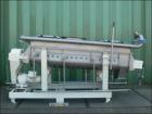 Used- GMF Goudsche Nara 4W Paddle Dryer, 316L stainless steel, capacity 24 cubic feet (680 liter). Trough size diameter 2.6'...
