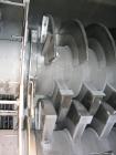Used Gouda Nara 14W-190 Continuous Double Paddle Dryer/Hollowflight Screw Processor.  316L Stainless steel.  Heating surface on 1993.1 square feet (190 m2), dimple jacketed, with adjustable packing g...