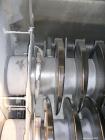 Used-Gouda Nara 14W-190 Continuous Double Paddle Dryer/Hollowflight Screw Processor.  316L Stainless steel.  Heating surface...
