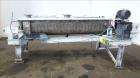 Used Stainless steel Komline-Sanderson Paddle Dryer/Processor, Model 3W-W