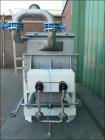 Used-Reconditioned Nara 4W-037 Continuous Paddle Dryer.  316L Stainless steel.  Capacity 24 cubic feet (680 litres), trough ...