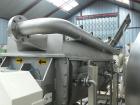 Used-Reconditioned Nara 4W-037 Continuous Paddle Dryer.  316L Stainless steel.  Capacity 24 cubic feet (680 litres), trough ...