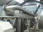Used Reconditioned Nara 4W-037 Continuous Paddle Dryer.  316L Stainless steel.  Capacity 24 cubic feet (680 litres), trough sizes 31