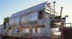 Used Komline Sanderson NARA Paddle Dryer/Processor, Model NPD-9W-800. 316L stainless steel jacketed trough approximately 228