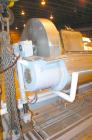 USED: Niro twin shaft extractor, model A-640, 316 stainless steel. Jacketed chamber, (2) 4-1/2