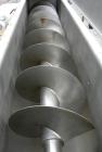Used Rietz/Bepex Thermascrew Processor, model TL-16-K3208, 304 stainless steel. (1) 16