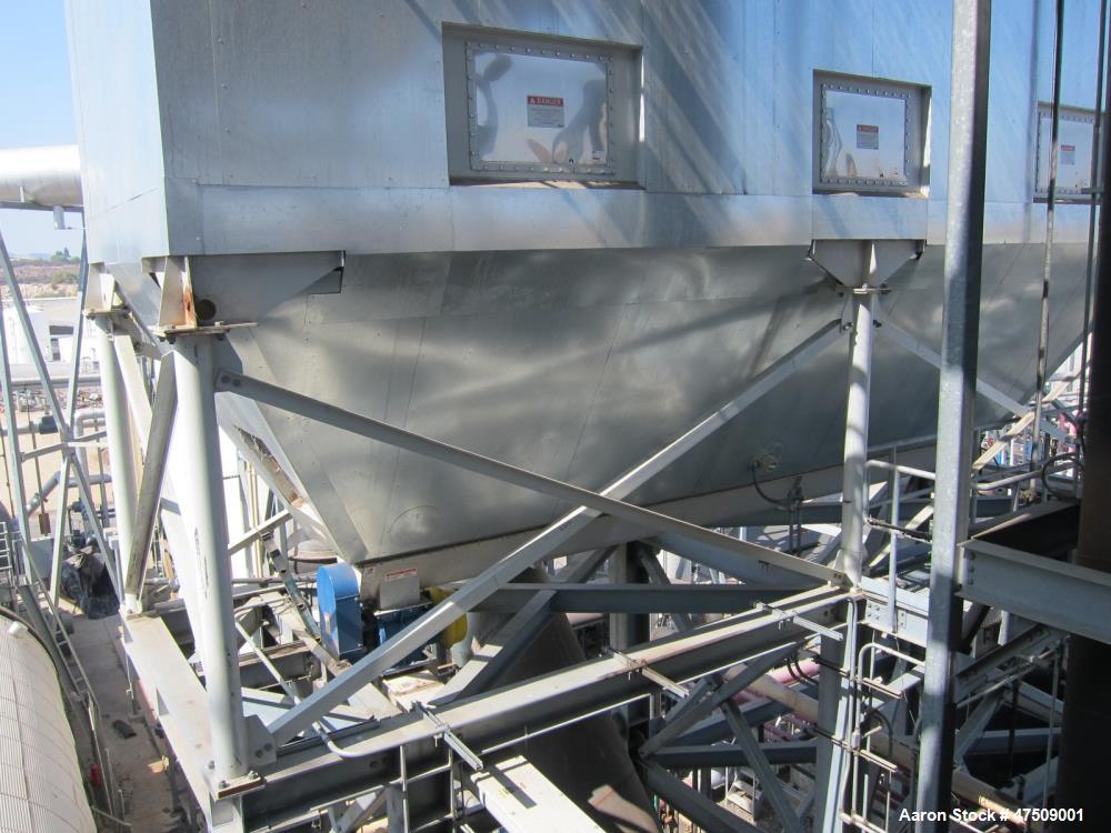 Used Baker Rullman BioSolids Dryer, Model SD125-48, (3) Triple Pass design. Insulated drum is 13'-1/2" diameter X 44'-3/4" long c/c of running bands. 3 Concentric cylinders, Rated 21.4 MMBtu/hr. Cons...