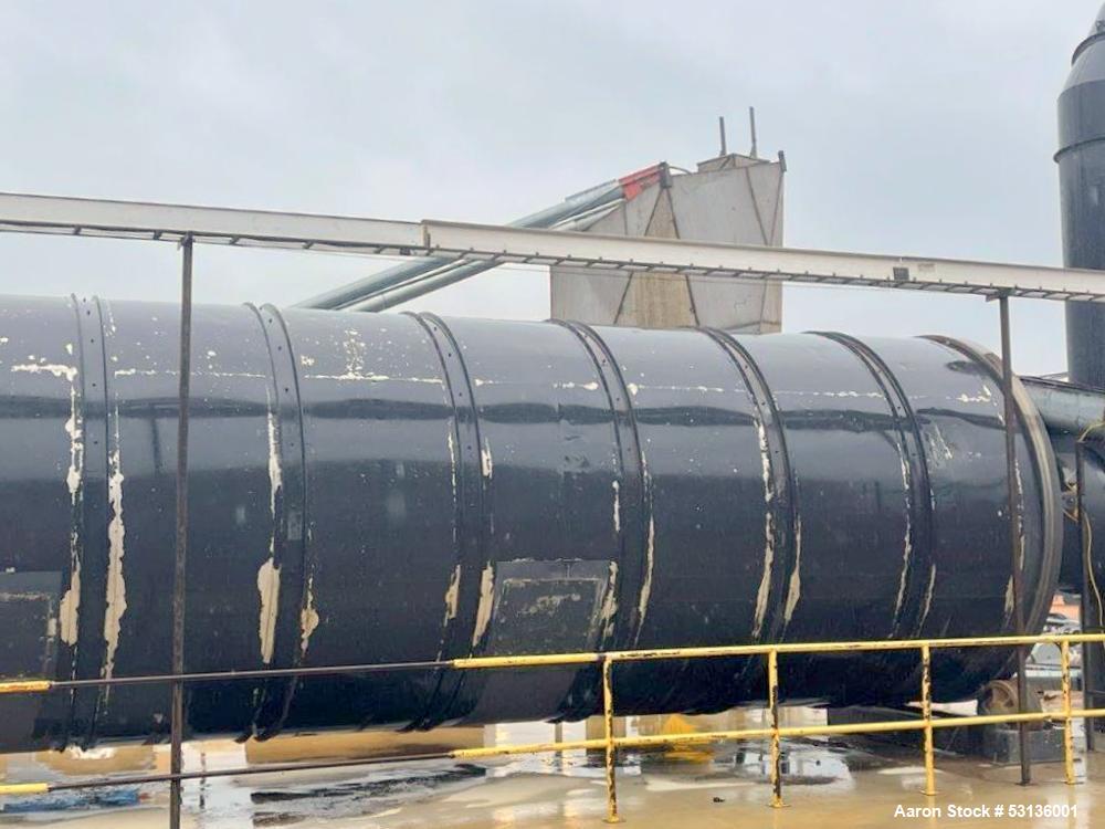 Used Wood Chip Dryer Separation System – Heil Triple Pass Drum Dryer, 8 TPH