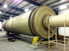 Used- DUPPS Quad / 4 Pass Dryer, Carbon steel, 12’ diameter x 52’ long. Rated 50MM BTU biomass burner. Natural gas fired.