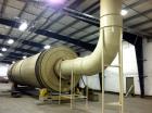 Used DUPPS Quad / 4 Pass Dryer, Carbon steel, 12’ diameter x 52’ long. Rated 50MM BTU biomass burner. Natural gas fired.