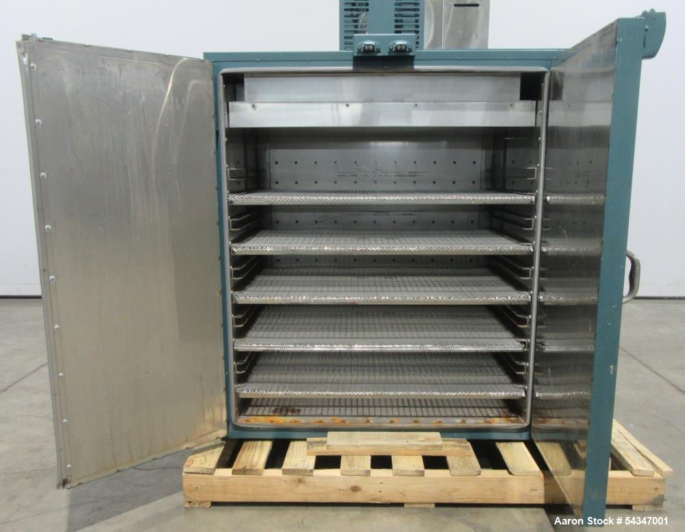 Used Grieve Model 323 Bench Oven – 36" x 22" x 42", 150°F, 5 Shelves