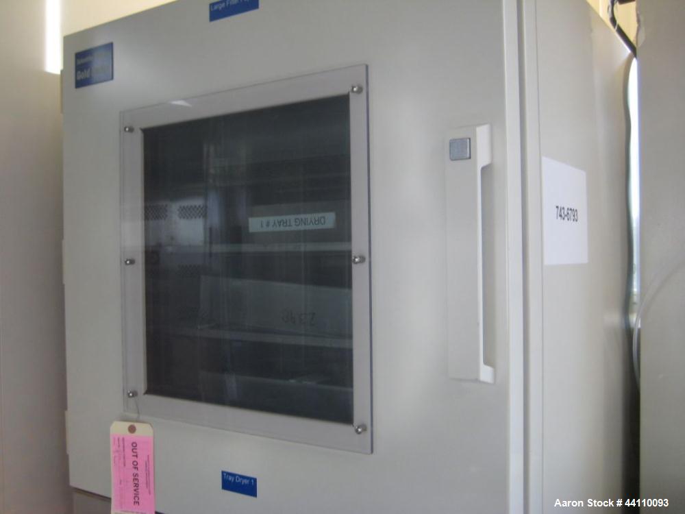 Used Scientific Products Gold Series Large Filter Paper Tray Dryer, Vacuum Drying Oven model DP61