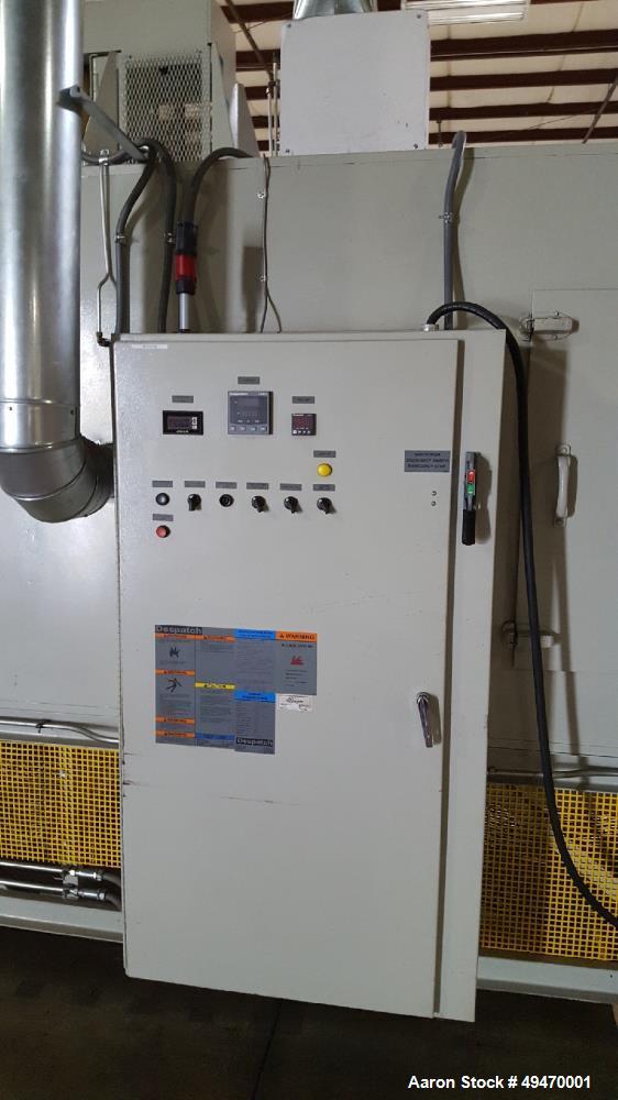 Used Despatch Oven, Model: PCB 30x120x14-1E. Electric heater. 38.5 Amps. 480V 3ph 60hz. No manual. Mfg. 2011.