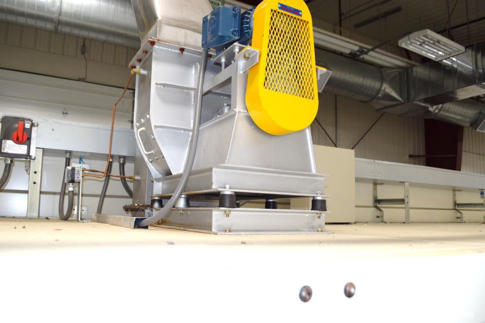 Used Dong Yang Food Machinery LPG Direct Cyclotherm Hybrid Oven. (3) Zones total, (1) direct heating section approximate 10.6m long, (2) indirect heating zones approximate 26m total. Baking length 37...