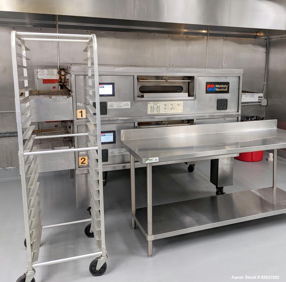 Used Middleby Marshall PS Series Double Stack Conveyor Oven – PS870 WOW!™ | Gas Impingement | High-Speed Pizza Cooking