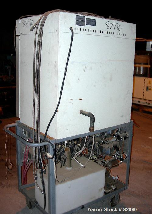 Used Barnstead/Thermolyne Mechanical Convection Oven, Model OV47515. Max operating temp 482 Degrees F. 5 cubic foot chamber 26" wide x 18" tall x 18" deep. Hinged front door. 1/60/120 Volt, 2208 Watt...