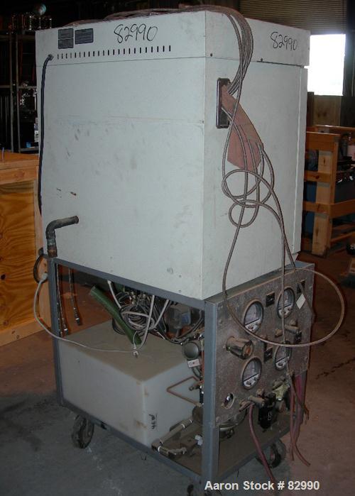 Used Barnstead/Thermolyne Mechanical Convection Oven, Model OV47515. Max operating temp 482 Degrees F. 5 cubic foot chamber 26" wide x 18" tall x 18" deep. Hinged front door. 1/60/120 Volt, 2208 Watt...