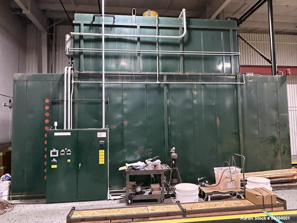 Used Wisconsin Oven Batch Oven – 350°F | 2MM BTU/hr | Propane | 29' Length | Model Batch-7/26/10-G/EP