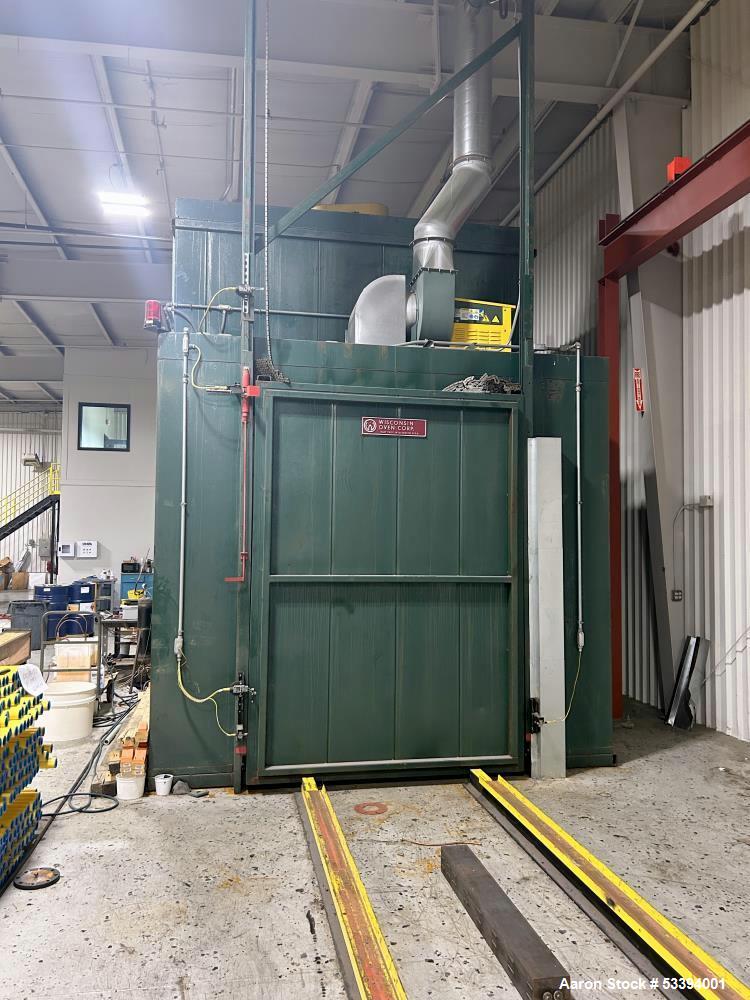 Used Wisconsin Oven Batch Oven – 350°F | 2MM BTU/hr | Propane | 29' Length | Model Batch-7/26/10-G/EP
