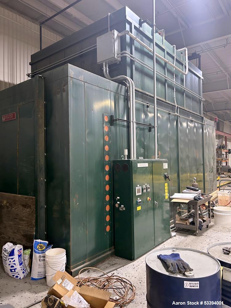 Used Wisconsin Oven Batch Oven – 350°F | 2MM BTU/hr | Propane | 29' Length | Model Batch-7/26/10-G/EP