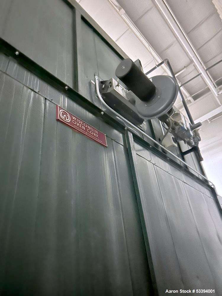 Used Wisconsin Oven Batch Oven – 350°F | 2MM BTU/hr | Propane | 29' Length | Model Batch-7/26/10-G/EP
