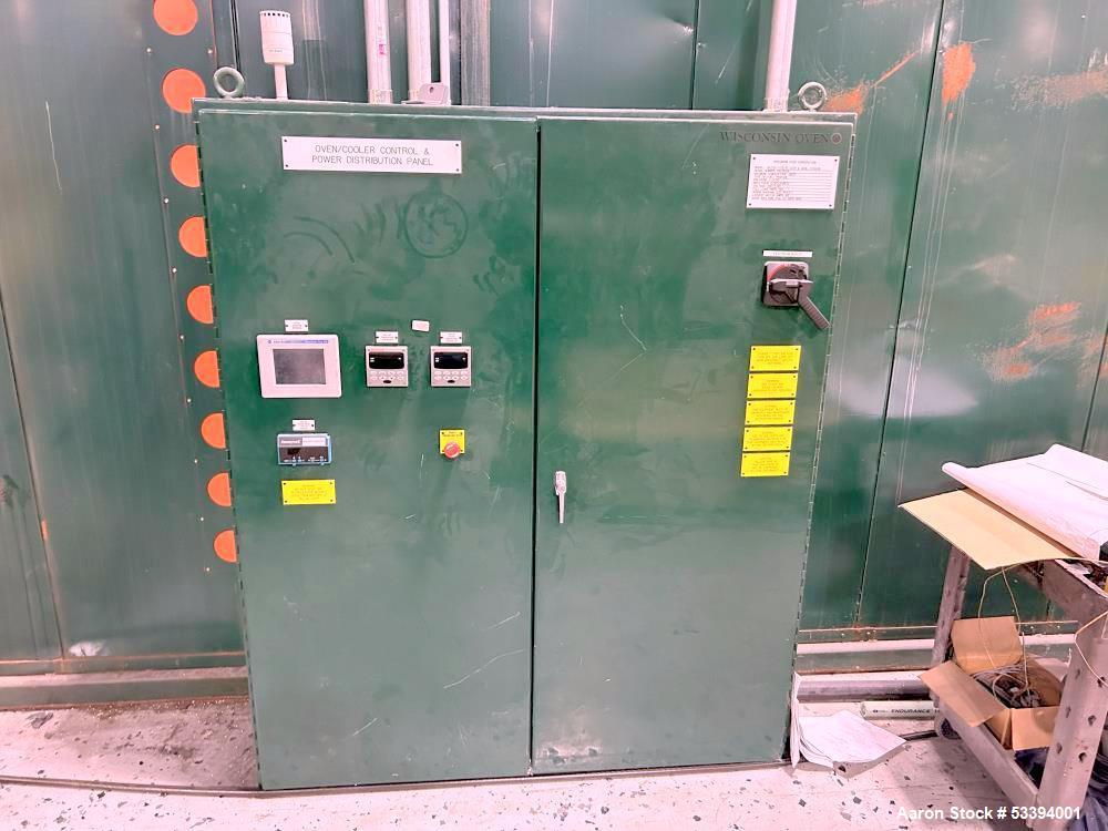 Used Wisconsin Oven Batch Oven – 350°F | 2MM BTU/hr | Propane | 29' Length | Model Batch-7/26/10-G/EP