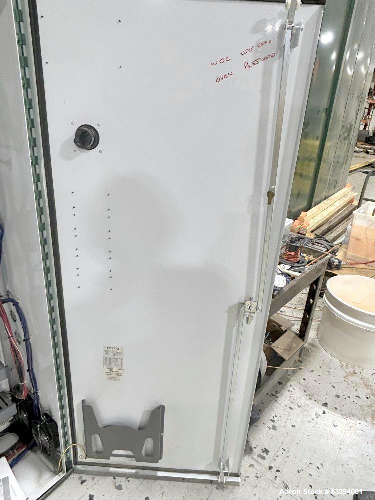 Used Wisconsin Oven Batch Oven – 350°F | 2MM BTU/hr | Propane | 29' Length | Model Batch-7/26/10-G/EP