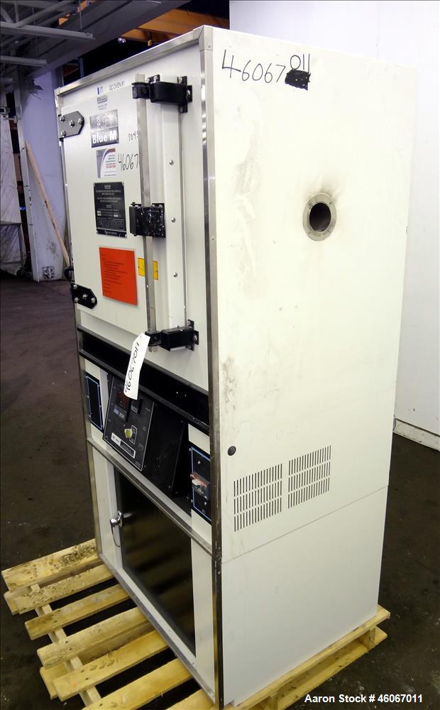 Used Thermal Product Solutions Blue M Electric Oven, Model DCW-206-G-ST350. 4.2 Cubic feet 304 stainless steel chamber 20" wide x 18" deep x 20" high with (2) shelves. Approximate temperature range 5...