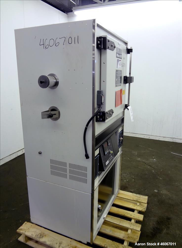Used Thermal Product Solutions Blue M Electric Oven, Model DCW-206-G-ST350. 4.2 Cubic feet 304 stainless steel chamber 20" wide x 18" deep x 20" high with (2) shelves. Approximate temperature range 5...