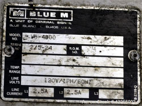 Used Stainless Steel Blue M Humidity Chamber, Model LRM-386F