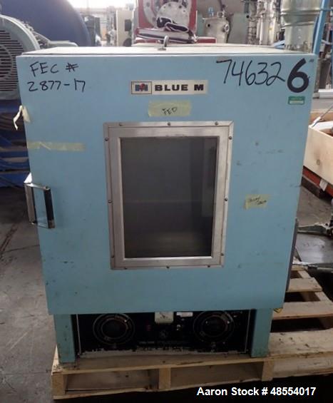 Used- Blue M Convection Oven, Model OV-490A-2, 3 Cubic Feet Capacity,