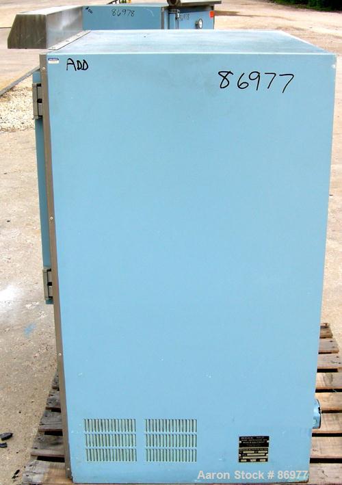 Used Blue M Mechanical Convection Oven, Model POM-256G-1. 304 stainless steel chamber 25" wide x 20" high x 20" deep, 5.8 cubic feet interior volume. Temperature range 343 Degrees C/ 650 Degrees F. H...