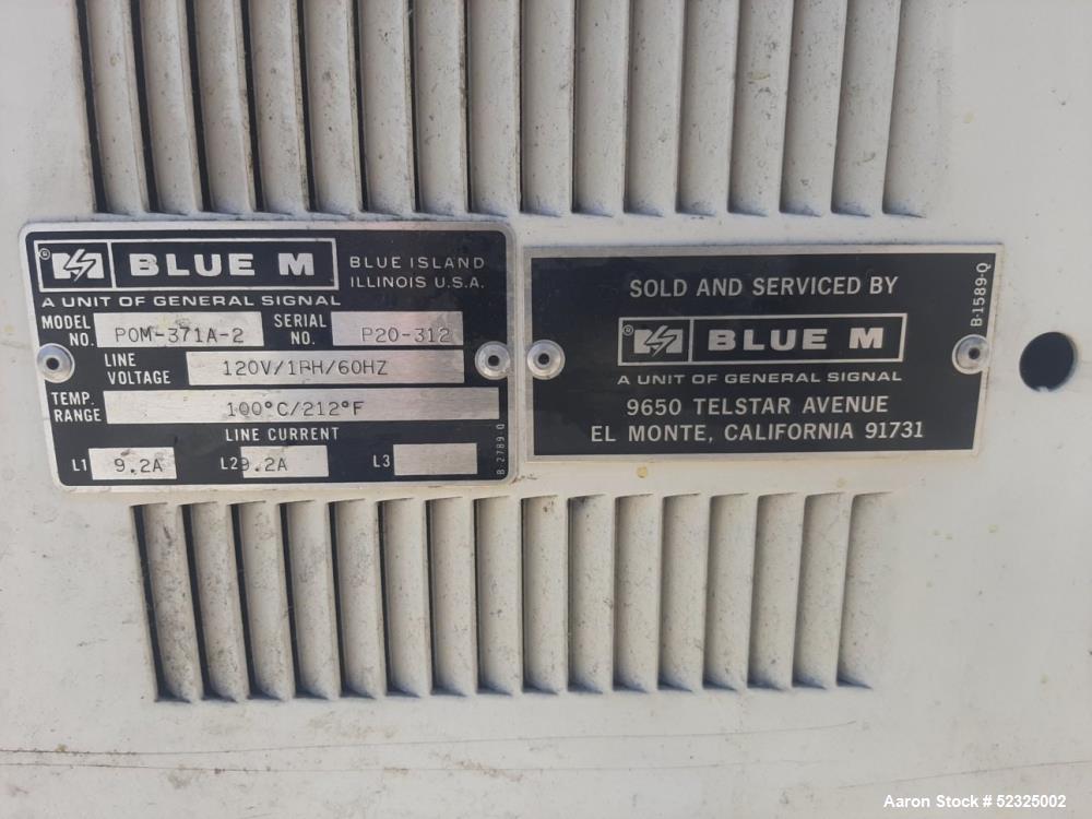 Used- Blue M Oven
