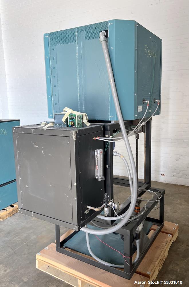 Used- Mellen Microtherm CD Crucible Furnace, Model CD16-12X12X12. Chamber approximately 12" x 12" x 12". Electrically heated...