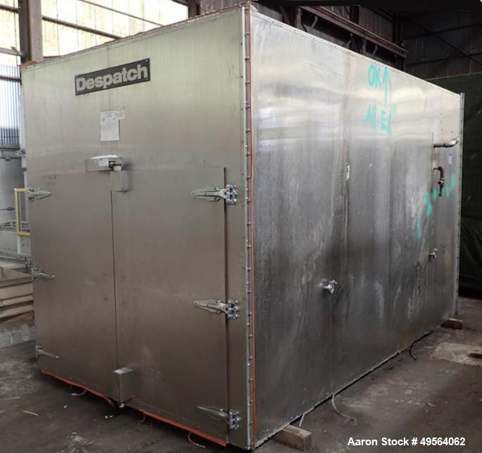 Used Despatch Industries Tray Drying Oven, Model GWB*78x150x50.
