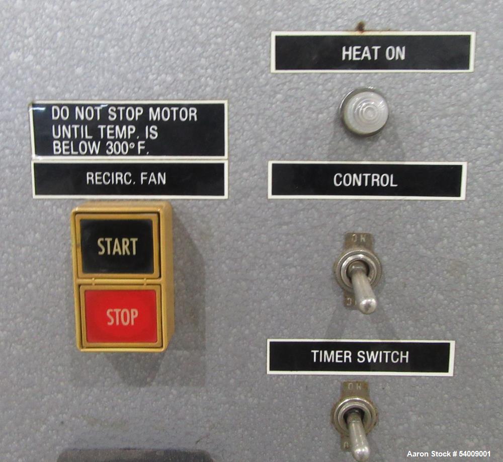 Used Despatch V-34 STD Electric Oven – 6-Shelf, 500°F Max
