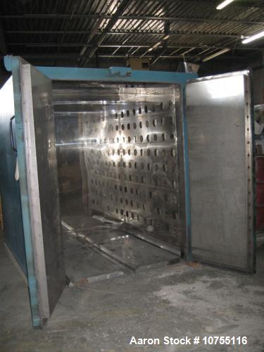 Used- Grieve, Model TBH-500, Floor Level Truck Oven. 80 cubic feet capacity, 12KW heat input, 500 degrees F maximum temperat...