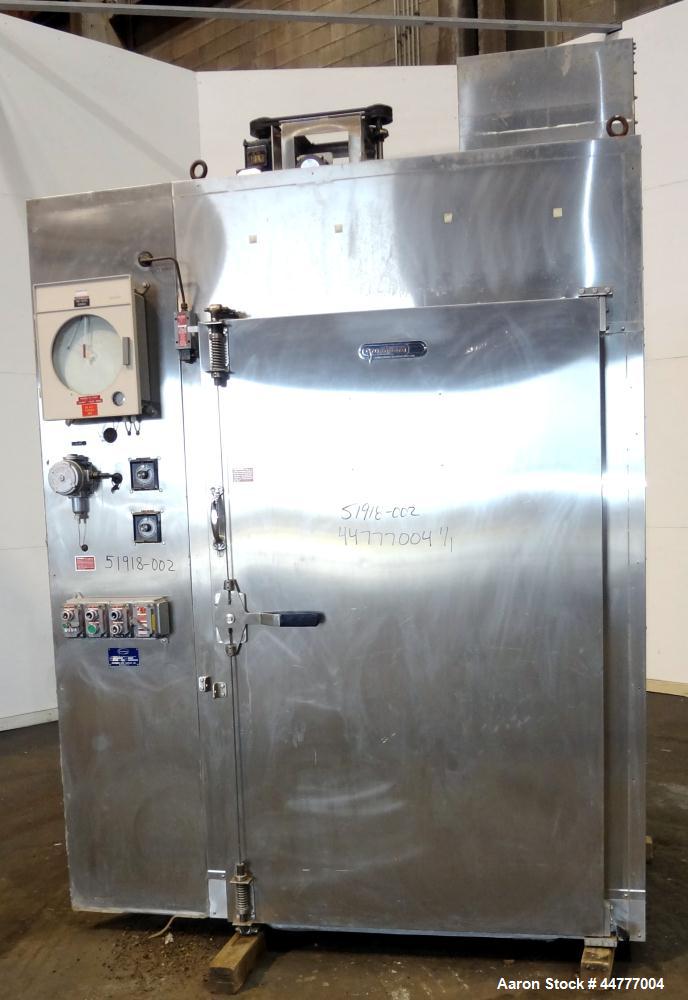 Used Stainless Steel Gruenberg Steam Heated Truck-In Oven, Model T08HXS68.ISSID