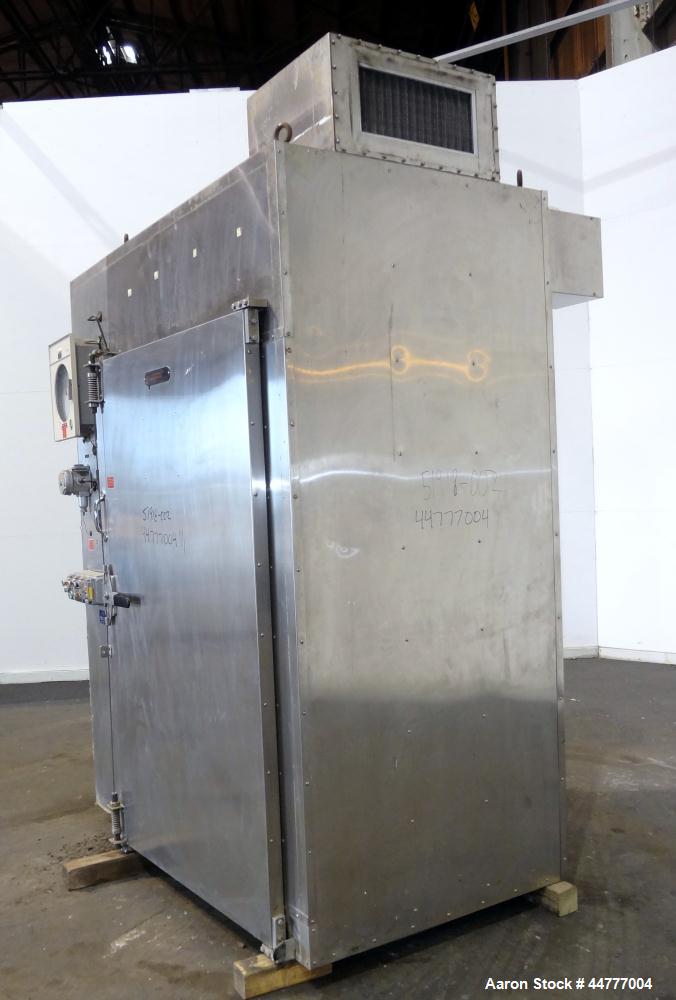 Used Stainless Steel Gruenberg Steam Heated Truck-In Oven, Model T08HXS68.ISSID