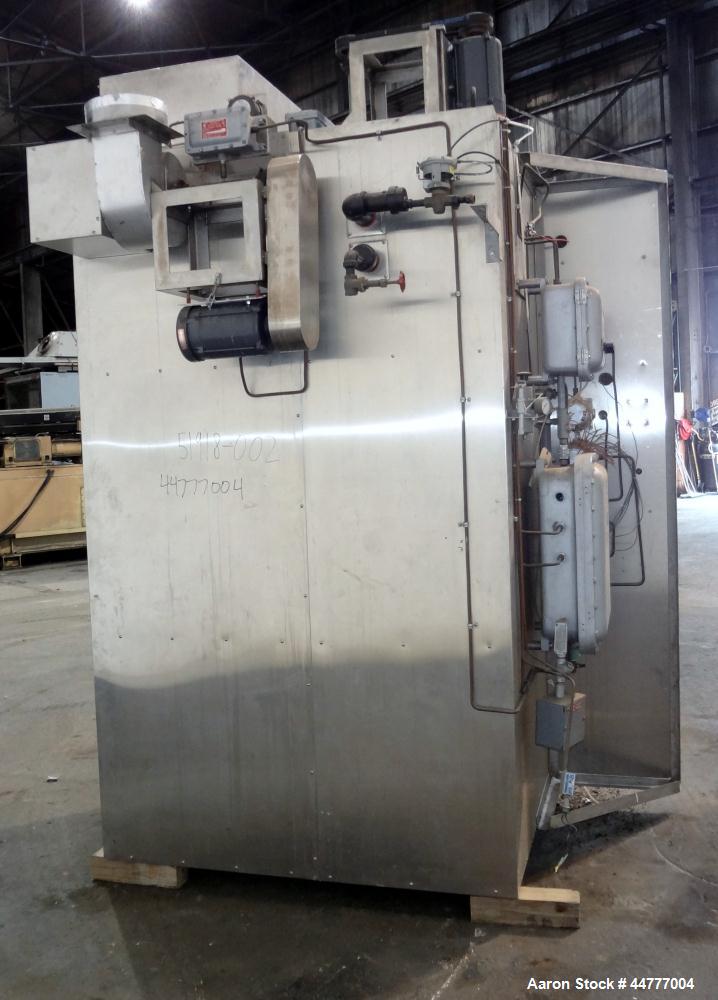 Used Stainless Steel Gruenberg Steam Heated Truck-In Oven, Model T08HXS68.ISSID