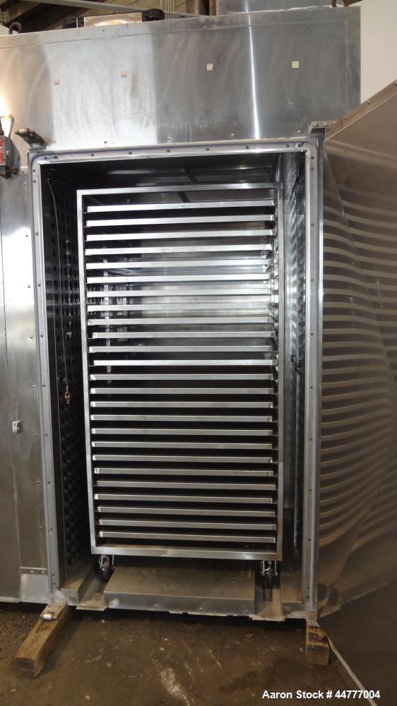 Used Stainless Steel Gruenberg Steam Heated Truck-In Oven, Model T08HXS68.ISSID
