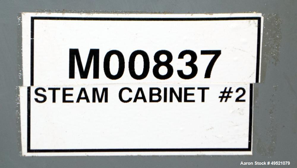 Used- Heat-Pro Steam Drum Heating Cabinet, Model HPSC-24, Carbon steel. (24) 55 Gallon drum capacity, saturated steam up to ...