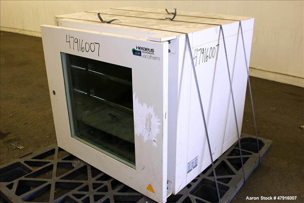 Used Heraeus Instruments Vacutherm Shelf Heating Oven, Model VT 6130 P, 128 Lit