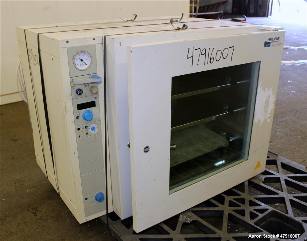 Used Heraeus Instruments Vacutherm Shelf Heating Oven, Model VT 6130 P, 128 Lit
