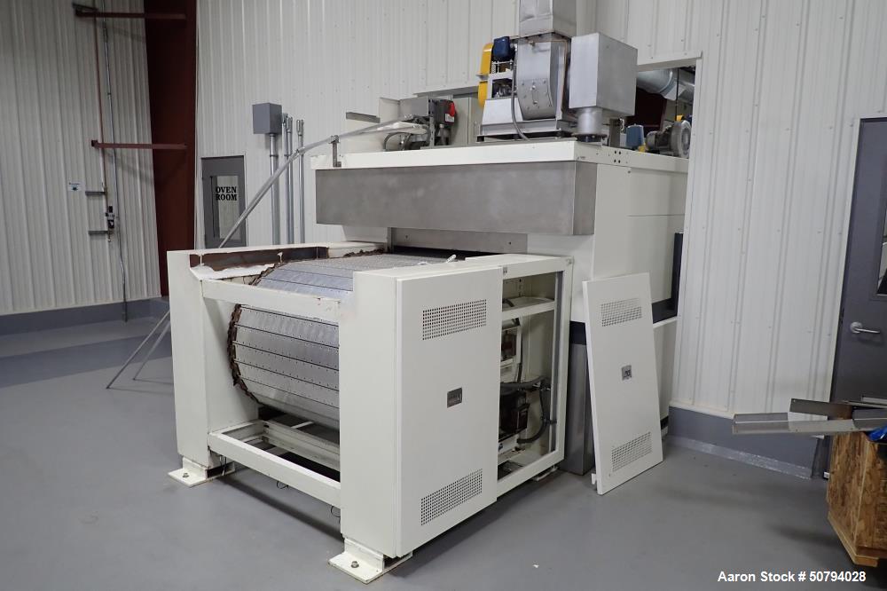 Used- Dong Yang Food Machinery 3 Zone LPG Hybrid Oven