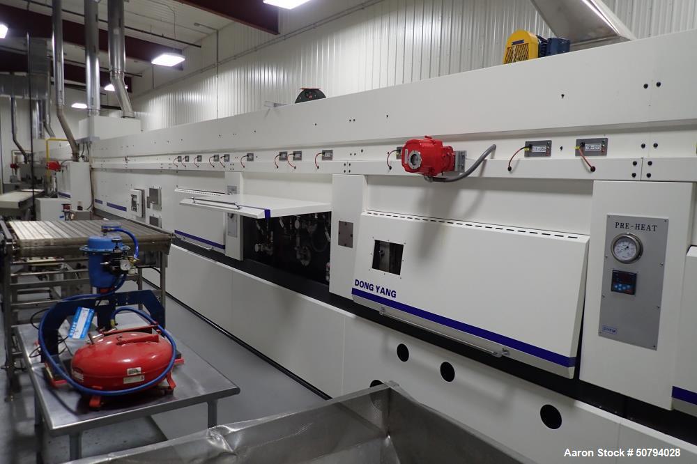 Used Dong Yang Food Machinery 3 Zone LPG Hybrid Oven