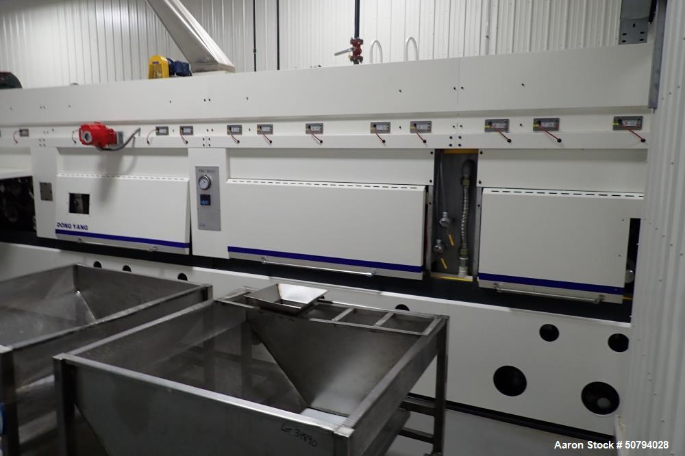 Used Dong Yang Food Machinery 3 Zone LPG Hybrid Oven
