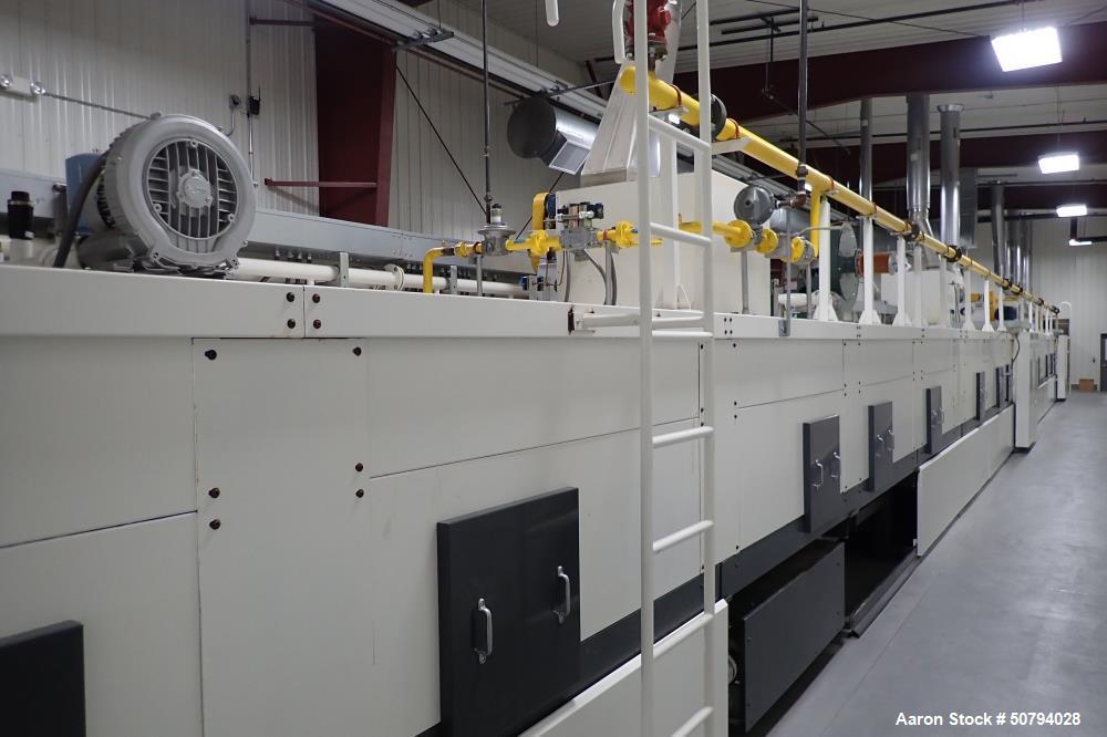 Used Dong Yang Food Machinery 3 Zone LPG Hybrid Oven