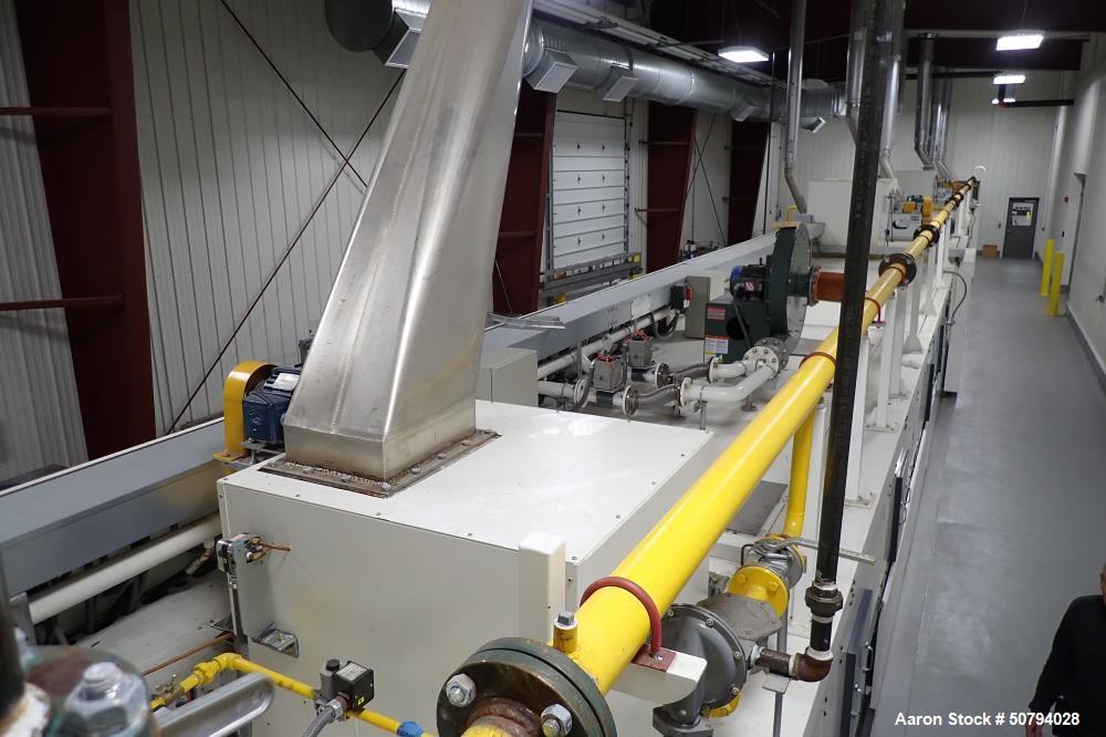 Used Dong Yang Food Machinery 3 Zone LPG Hybrid Oven
